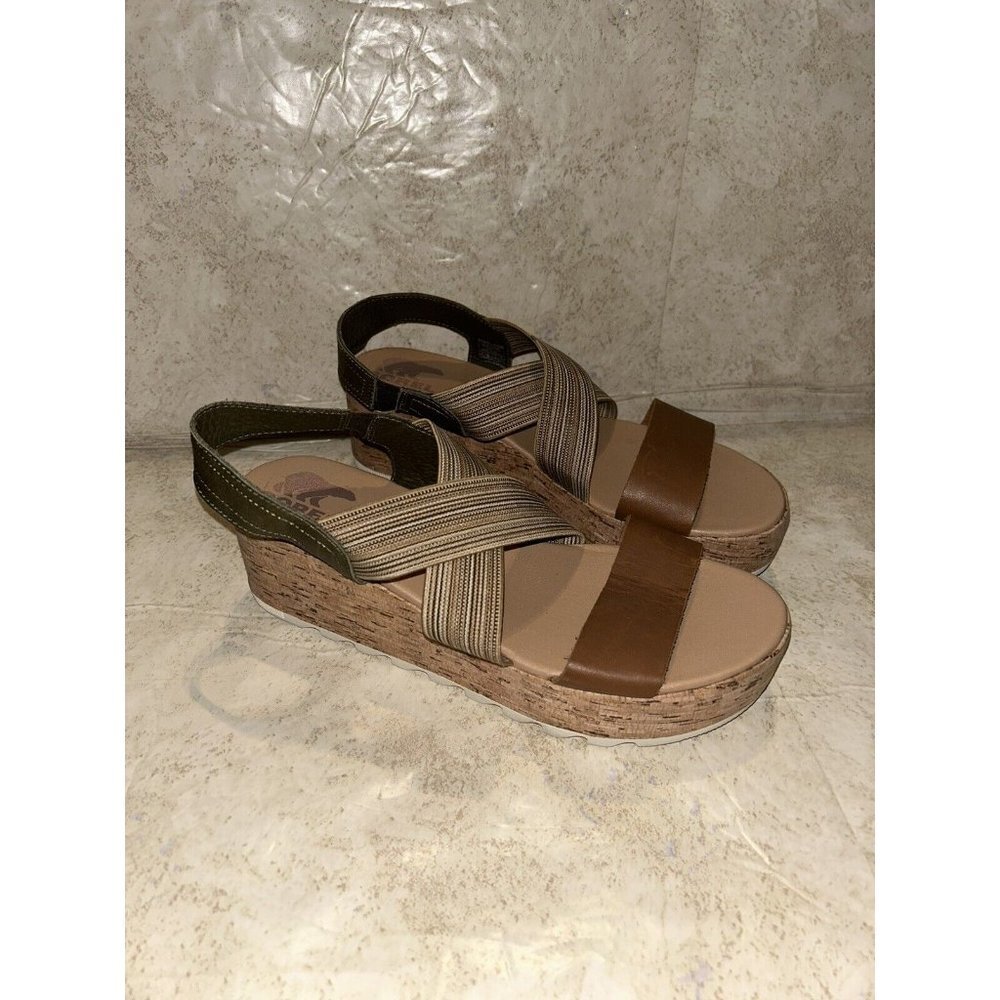 Sorel Multi Color Cameron Boho Platform Wedged Sl… - image 2